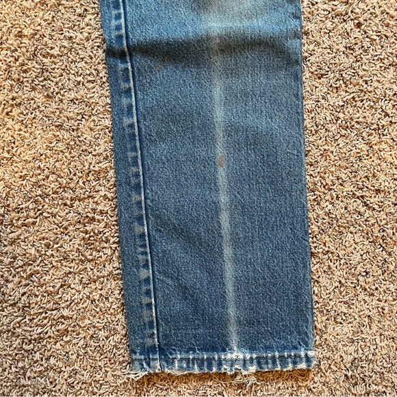 Vintage Distressed Wrangler 13MWZ Cowboy Cut Jeans Size 33x33 - Picture 6 of 11